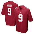 Jdoa NY.Giants #9 Lsaiah Likely Player Red Home Game Stitched Jerseys
