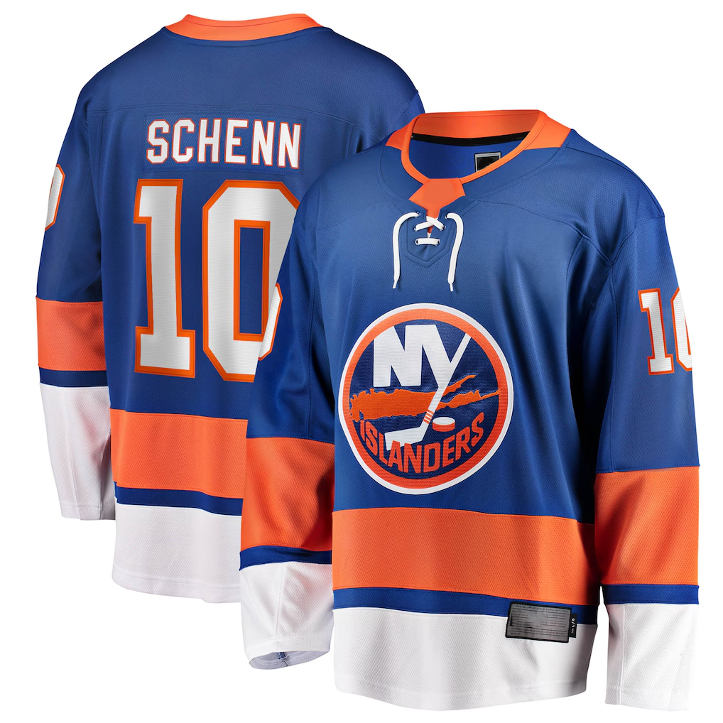 Jdoa NY.Islanders #10 Brayden Schenn Blue Home Breakaway Jerseys