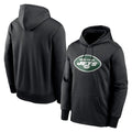 Jdoa NY.Jets Black LOGO Pullover Hoodies Limited Game Blank Player Stitched Jerseys