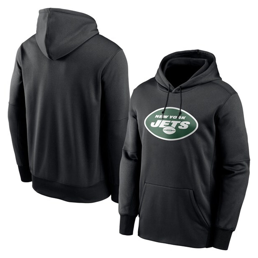 Jdoa NY.Jets Black LOGO Pullover Hoodies Limited Game Blank Player Stitched Jerseys