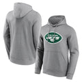 Jdoa NY.Jets Gray LOGO Pullover Hoodies Limited Game Blank Player Stitched Jerseys
