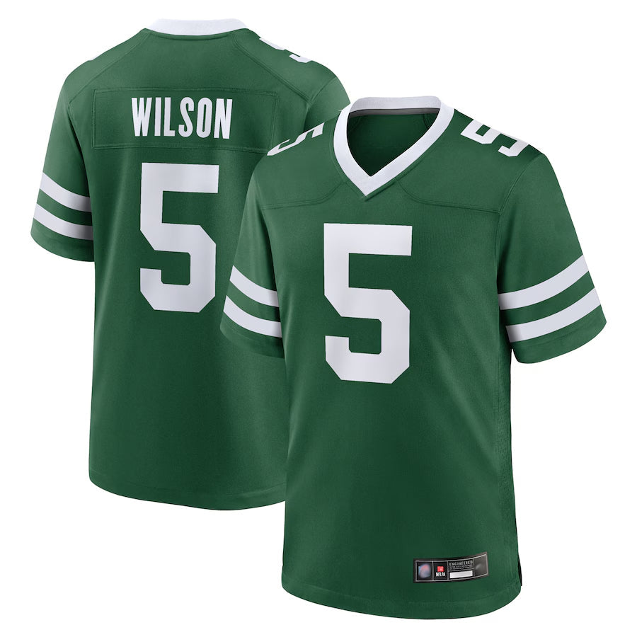 Jdoa NY.Jets Home Game Jerseys - Gotham Green - #5 Garrett Wilson Player Stitched Jerseys