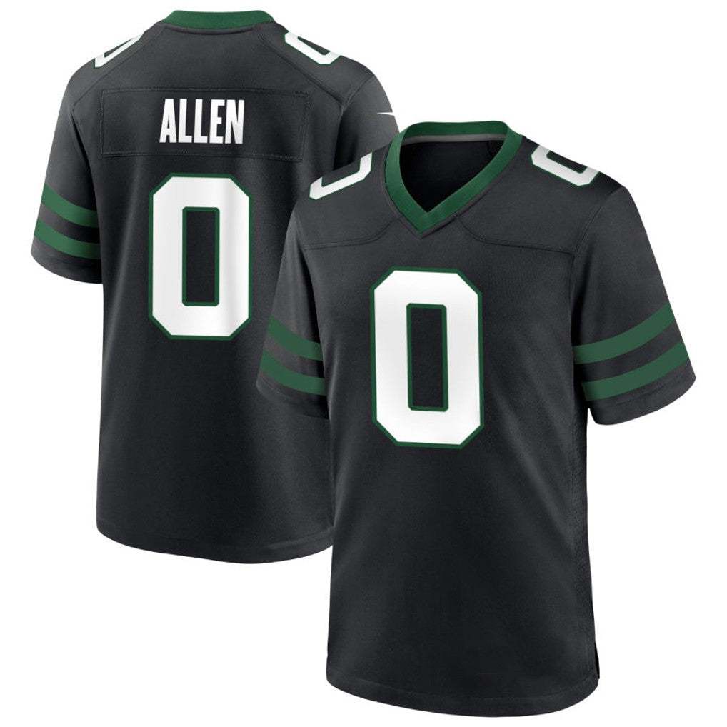 Jdoa NY.Jets #0 Braelon Allen Player Black Home Game Stitched Jerseys