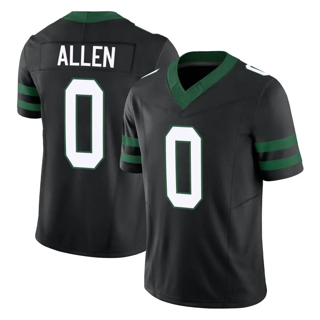 Jdoa NY.Jets #0 Braelon Allen Player Black Vapor F.U.S.E. Limited Stitched Jerseys