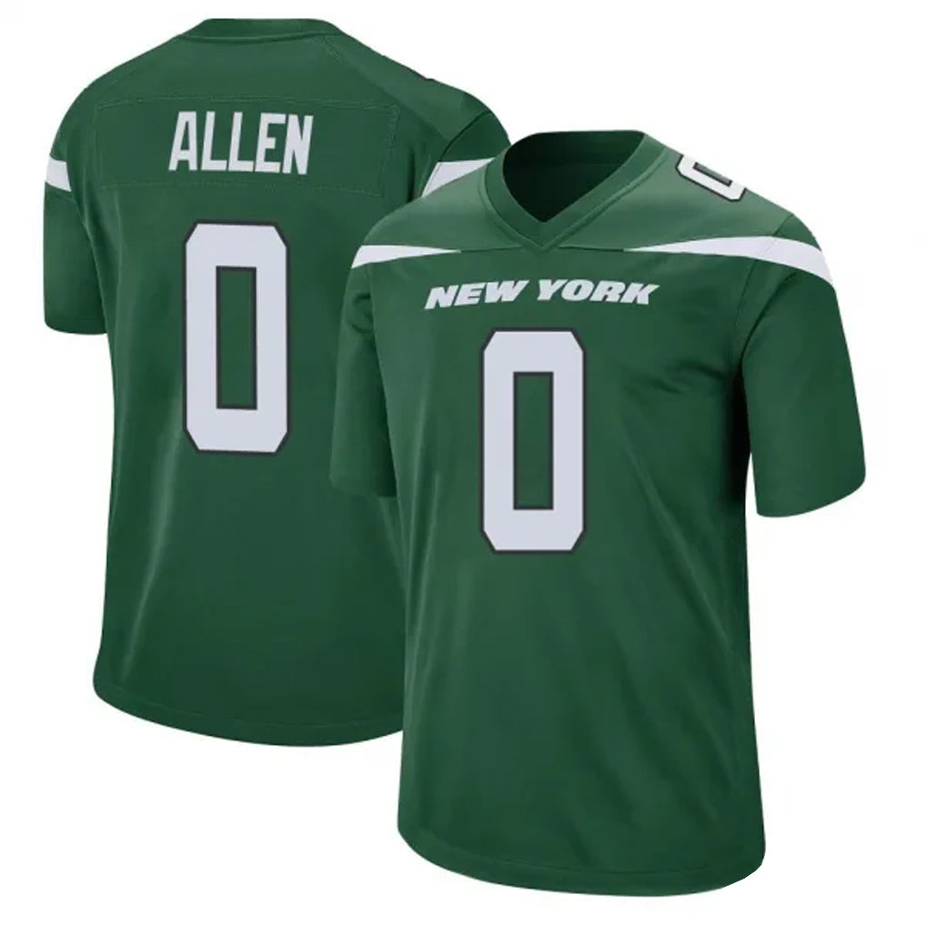 Jdoa NY.Jets #0 Braelon Allen Player Green Game Stitched Jerseys