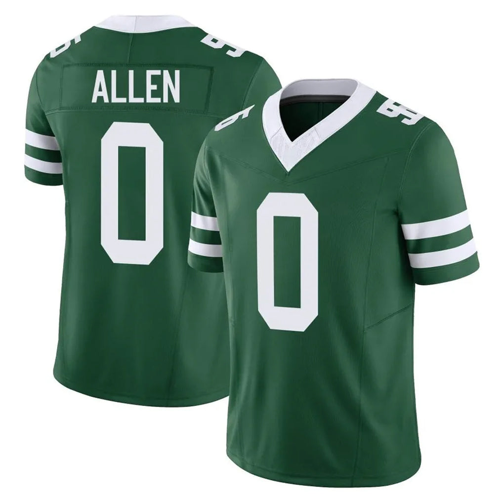 Jdoa NY.Jets #0 Braelon Allen Player Green Legacy Limited Vapor F.U.S.E. Home Game Stitched Jerseys