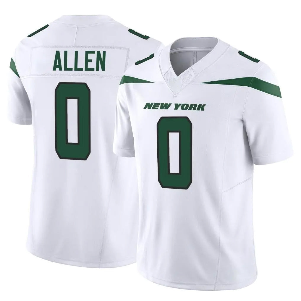 Jdoa NY.Jets #0 Braelon Allen Player White Limited Vapor F.U.S.E. Home Game Stitched Jerseys