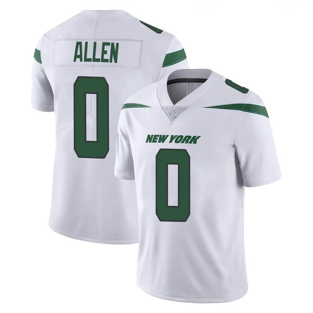 Jdoa NY.Jets #0 Braelon Allen Player White Spotlight Limited Vapor Home Game Stitched Jerseys