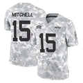 Jdoa NY.Jets #15 Adonai Mitchell Player Arctic Camo Salute to Service Limited Game Stitched Jerseys