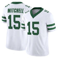 Jdoa NY.Jets #15 Adonai Mitchell Player White Limited Classic Vapor F.U.S.E. Home Game Stitched Jerseys