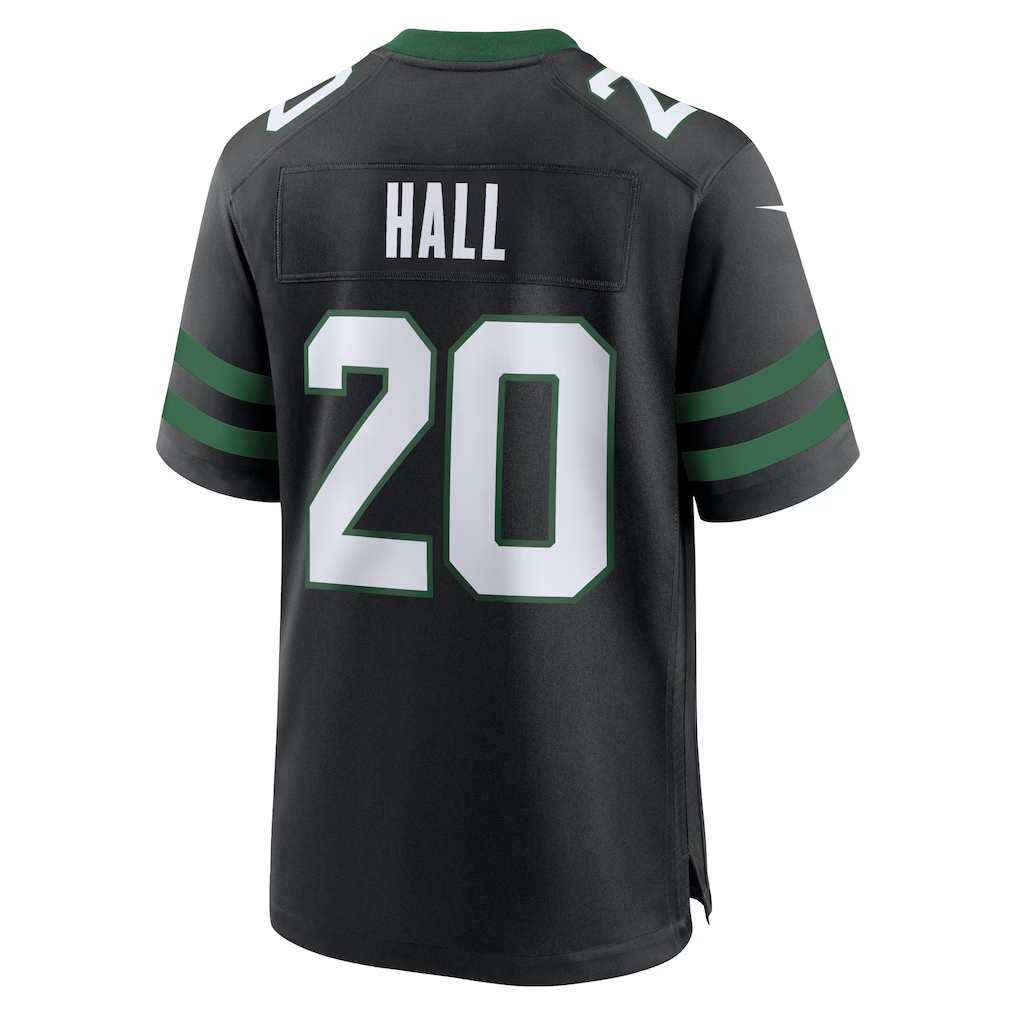 Jdoa NY.Jets #20 Breece Hall Legacy Black Alternate Game Stitched Jerseys