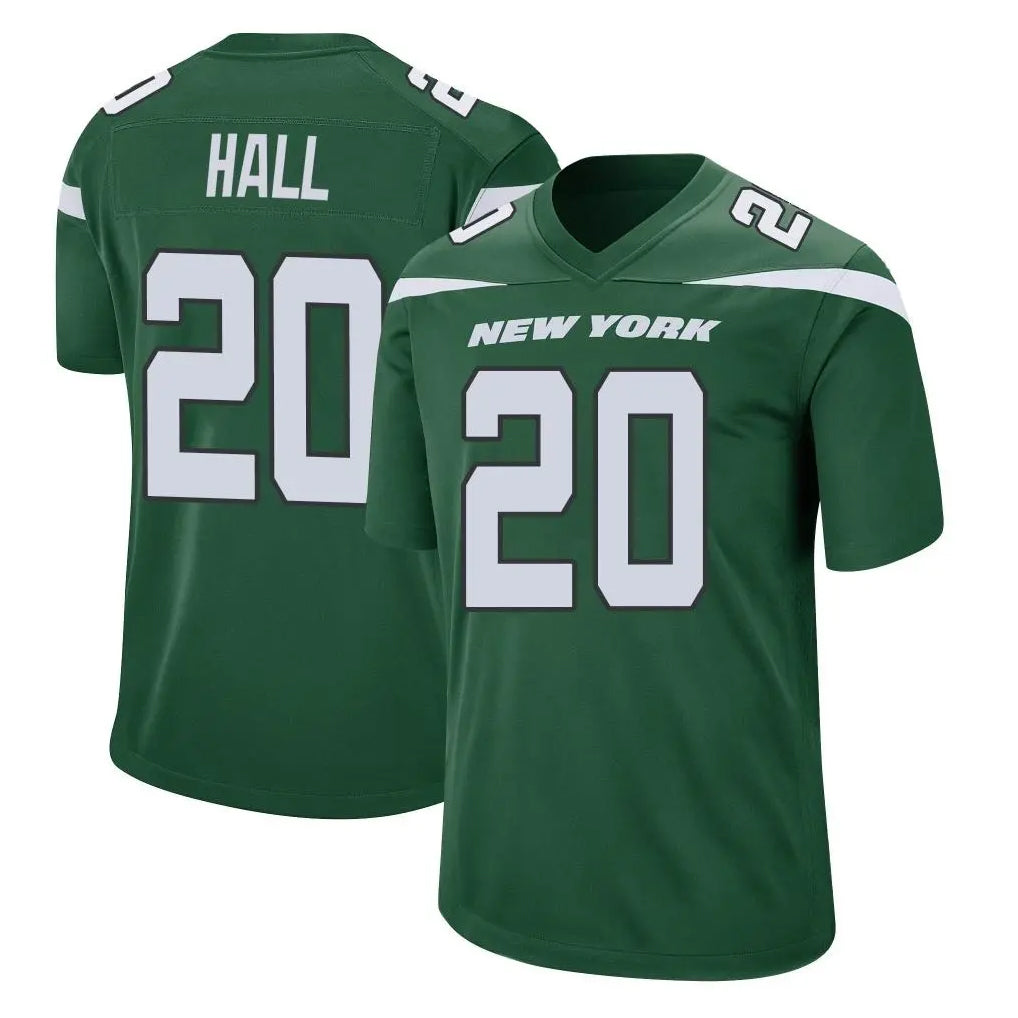 Jdoa NY.Jets #20 Breece Hall Player Green Home Game Stitched Jerseys