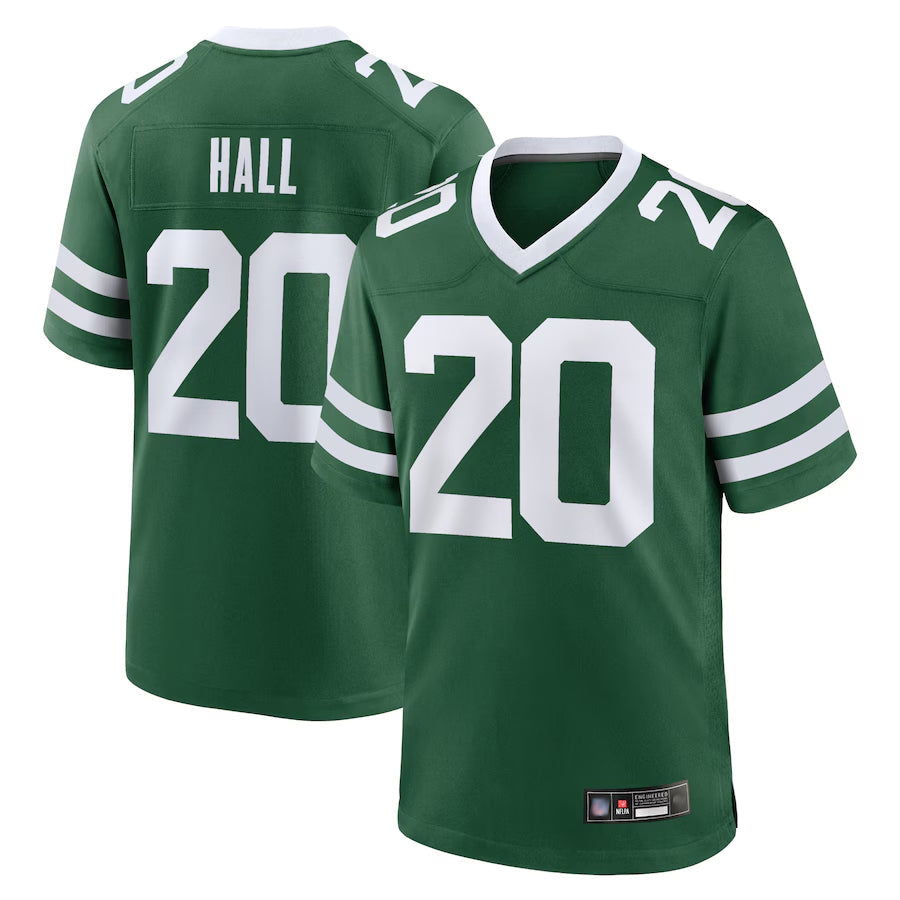 Jdoa NY.Jets #20 Breece Hall Player Home Game Jerseys - Gotham Green Stitched Jerseys