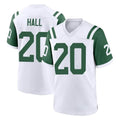 Jdoa NY.Jets #20 Breece Hall Player White Classic Home Game Stitched Jerseys