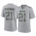Jdoa NY.Jets #21 Brandon Stephens Player Gray Limited Atmosphere Fashion Home Game Stitched Jerseys