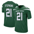 Jdoa NY.Jets #21 Brandon Stephens Player Green Home Game Stitched Jerseys
