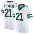 Jdoa NY.Jets #21 Brandon Stephens Player White Legacy Limited Vapor F.U.S.E. Home Game Stitched Jerseys