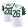 Jdoa NY.Jets #26 Nahshon Wright Player White Classic Home Game Stitched Jerseys