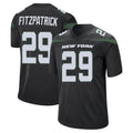 Jdoa NY.Jets #29 Minkah Fitzpatrick Player Stealth Black Home Game Stitched Jerseys