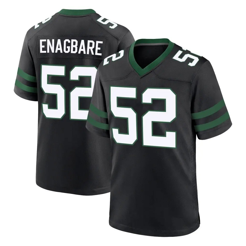 Jdoa NY.Jets #52 Kingsley Enagbare Player Black Legacy Home Game Stitched Jerseys