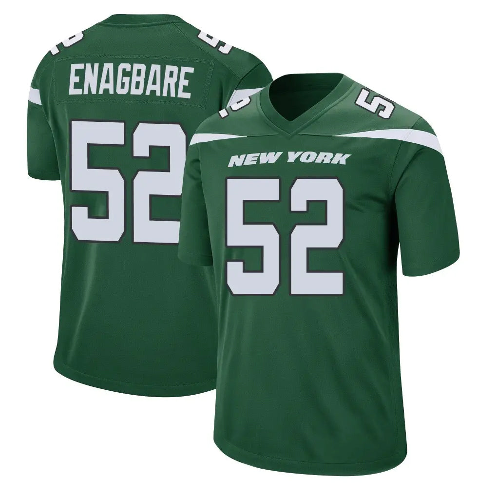 Jdoa NY.Jets #52 Kingsley Enagbare Player Green Home Game Stitched Jerseys