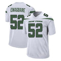 Jdoa NY.Jets #52 Kingsley Enagbare Player White Spotlight Home Game Stitched Jerseys