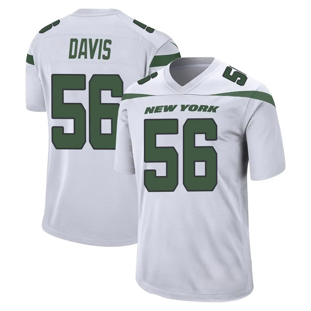 Jdoa NY.Jets #56 Demario Davis Player White Spotlight Home Game Stitched Jerseys