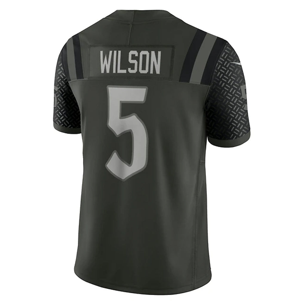 Jdoa NY.Jets #5 Garrett Wilson Player Gotham Green Vapor F.U.S.E. Limited Stitched Jerseys