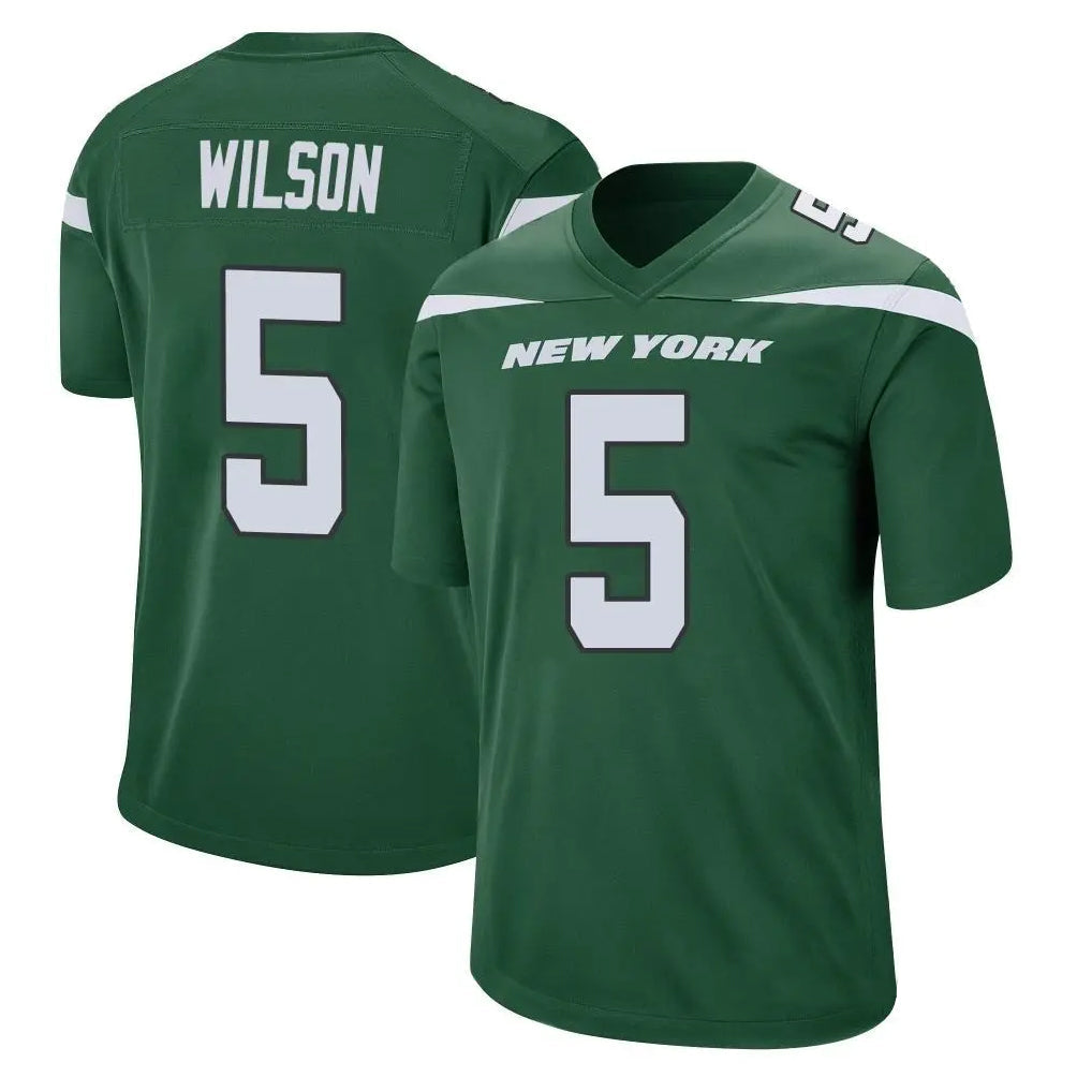 Jdoa NY.Jets #5 Garrett Wilson Player Green Game Stitched Jerseys