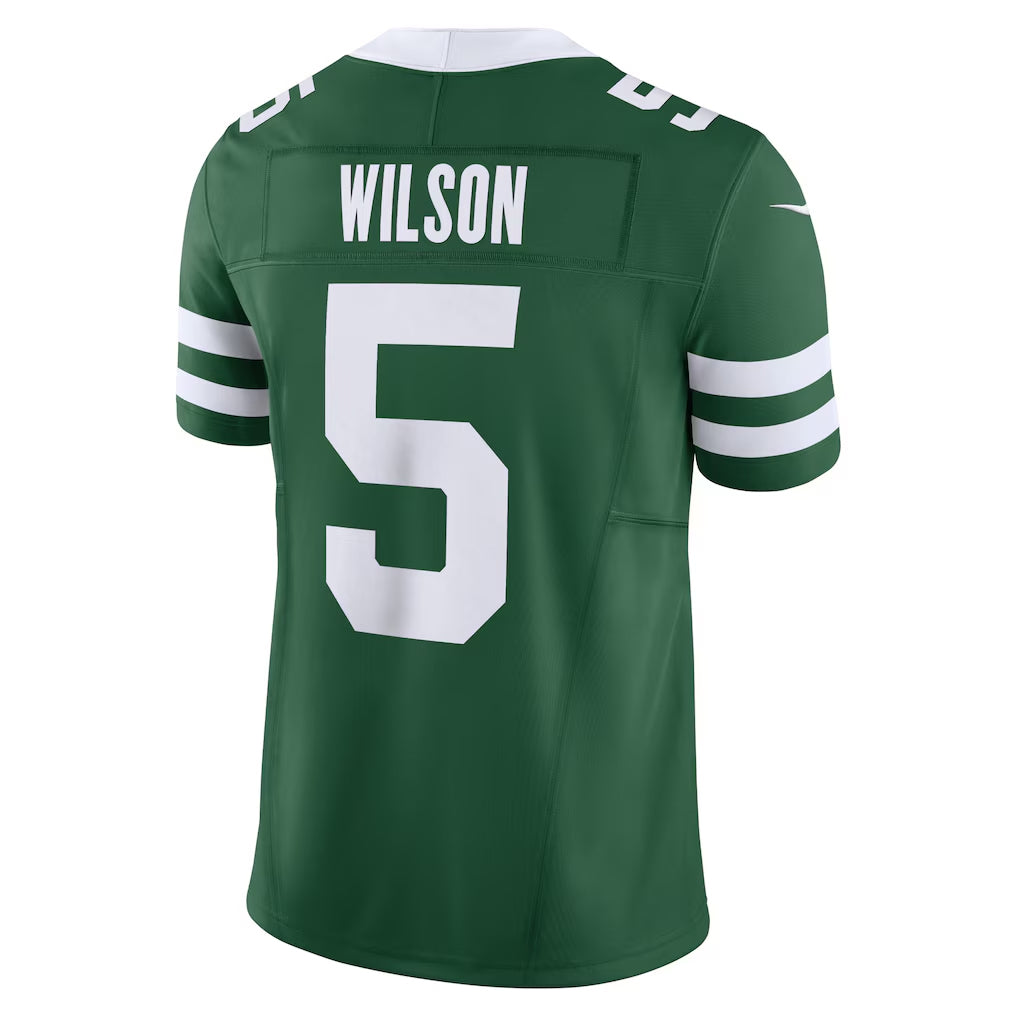 Jdoa NY.Jets #5 Garrett Wilson Player Legacy Green Vapor F.U.S.E. Limited Stitched Jerseys