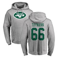 Jdoa NY.Jets #66 Joe Tippmann Player Gray LOGO Pullover Hoodies Limited Game Stitched Jerseys