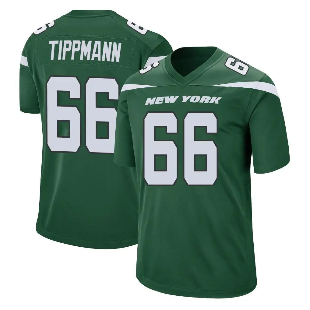 Jdoa NY.Jets #66 Joe Tippmann Player Green Home Game Stitched Jerseys