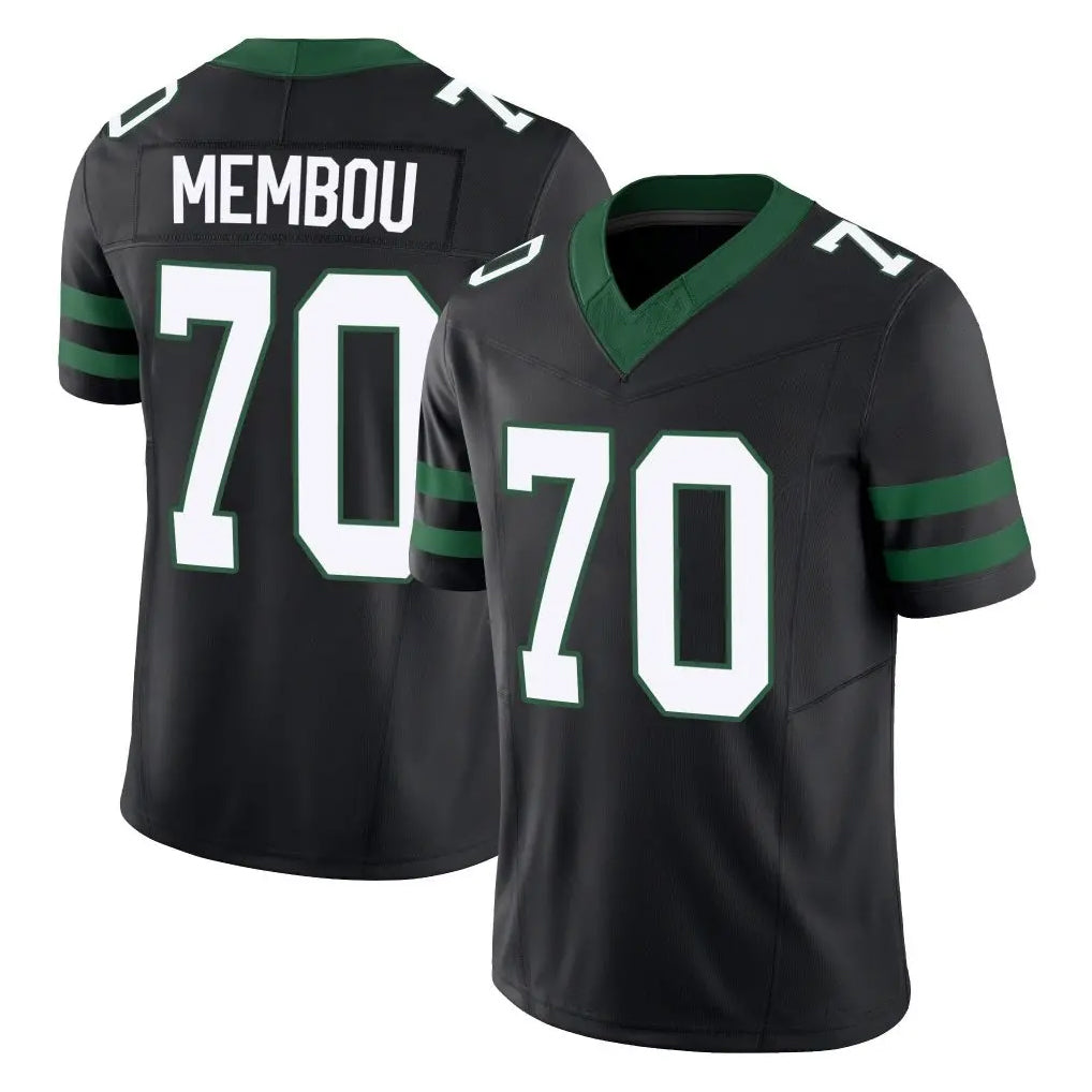 Jdoa NY.Jets #70 Armand Membou Player Black Limited Legacy Vapor F.U.S.E. Home Game Stitched Jerseys