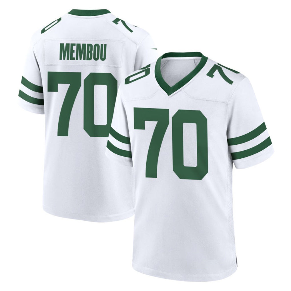 Jdoa NY.Jets #70 Armand Membou Player White Legacy Home Game Stitched Jerseys
