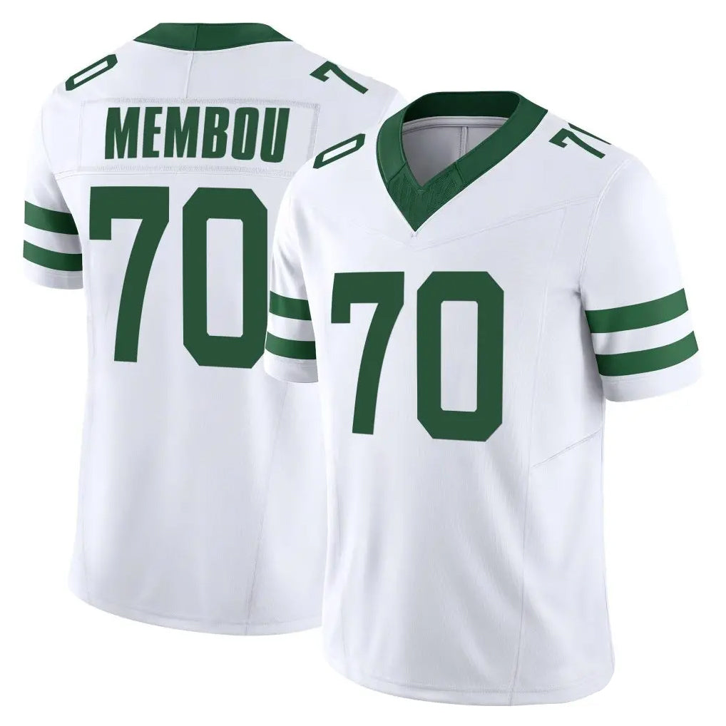 Jdoa NY.Jets #70 Armand Membou Player White Legacy Limited Vapor F.U.S.E. Home Game Stitched Jerseys