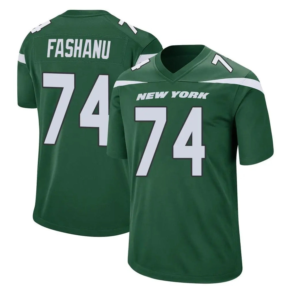 Jdoa NY.Jets #74 Olu Fashanu Player Green Home Game Stitched Jerseys