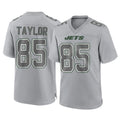 Jdoa NY.Jets #85 Mason Taylor Player Gray Limited Atmosphere Fashion Home Game Stitched Jerseys