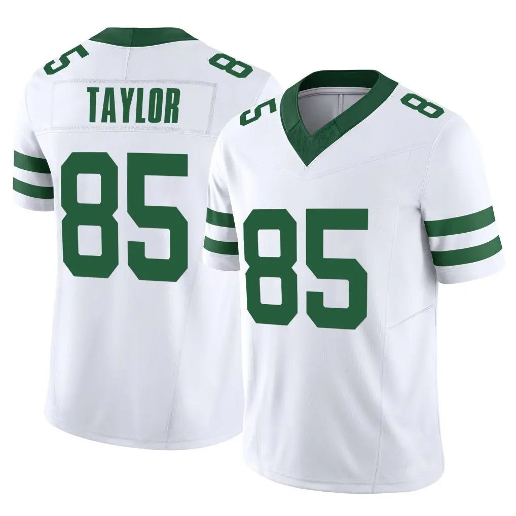 Jdoa NY.Jets #85 Mason Taylor Player White Legacy Limited Vapor F.U.S.E. Home Game Stitched Jerseys