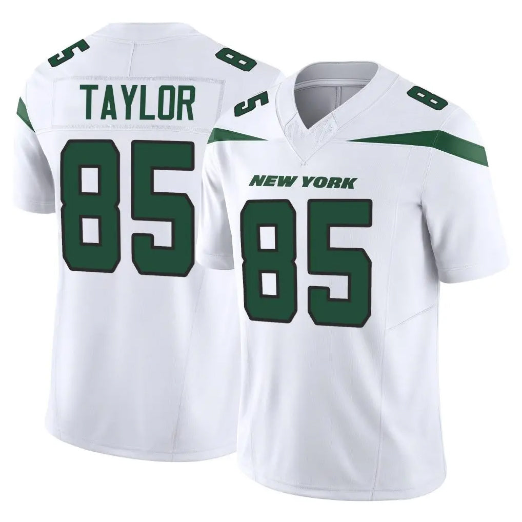 Jdoa NY.Jets #85 Mason Taylor Player White Limited Vapor F.U.S.E. Home Game Stitched Jerseys