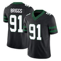 Jdoa NY.Jets #91 Jowon Briggs Player Black Limited Legacy Vapor F.U.S.E. Home Game Stitched Jerseys