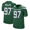 Jdoa NY.Jets #97 Harrison Phillips Player Green Home Game Stitched Jerseys