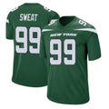 Jdoa NY.Jets #99 T'Vondre Sweat Player Green Home Game Stitched Jerseys