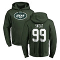 Jdoa NY.Jets #99 T'Vondre Sweat Player Green LOGO Pullover Hoodies Limited Game Stitched Jerseys