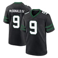 Jdoa NY.Jets #9 Will McDonald IV Player Black Legacy Home Game Stitched Jerseys