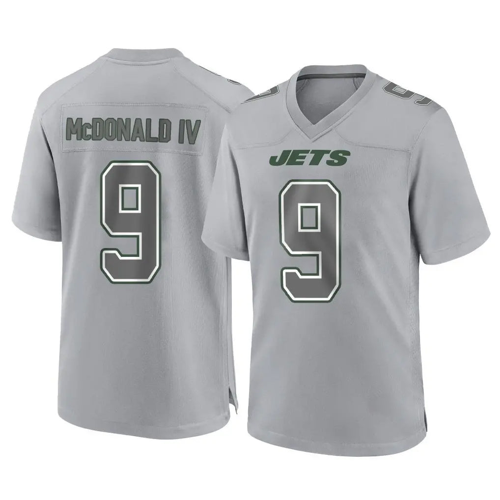 Jdoa NY.Jets #9 Will McDonald IV Player Gray Limited Atmosphere Fashion Home Game Stitched Jerseys