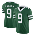Jdoa NY.Jets #9 Will McDonald IV Player Green Legacy Limited Vapor F.U.S.E. Home Game Stitched Jerseys