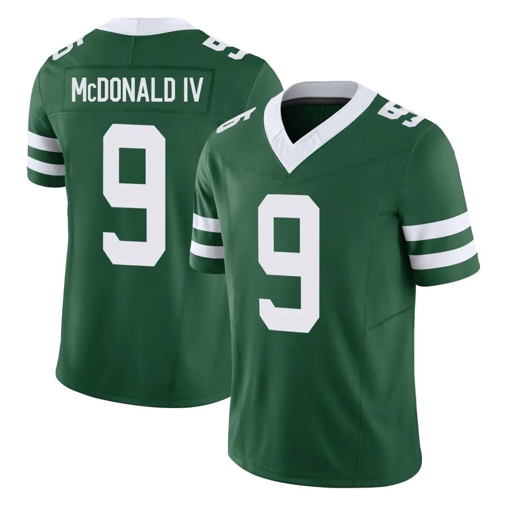 Jdoa NY.Jets #9 Will McDonald IV Player Green Legacy Limited Vapor F.U.S.E. Home Game Stitched Jerseys