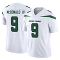 Jdoa NY.Jets #9 Will McDonald IV Player White Limited Vapor F.U.S.E. Home Game Stitched Jerseys