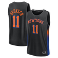 Jdoa NY.Knicks #11 Jalen Brunson  Black Fast Break Jerseys - Statement Edition