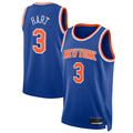 Jdoa NY.Knicks #3 Josh Hart Blue Swingman Player Jerseys - Icon Edition